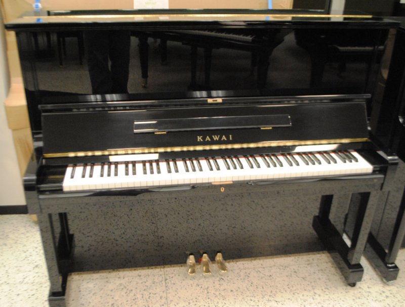 Black for sale online Kawai Upright Piano 