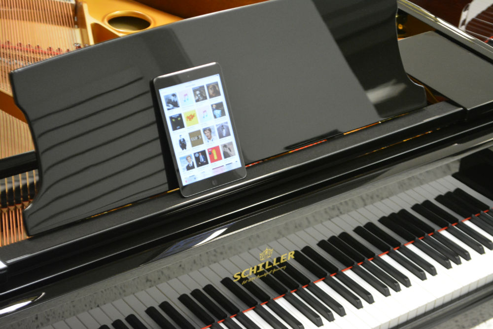 Schiller iPad Piano Disc Player System