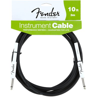 FENDER 10 ft PERFORMANCE SERIES INSTRUMENT CABLE (STRAIGHT-STRAIGHT)