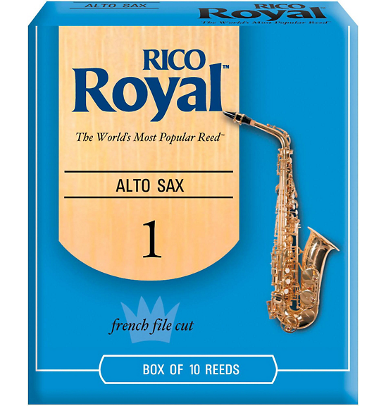 Rico Royal Alto Saxophone Reeds - Box of 10