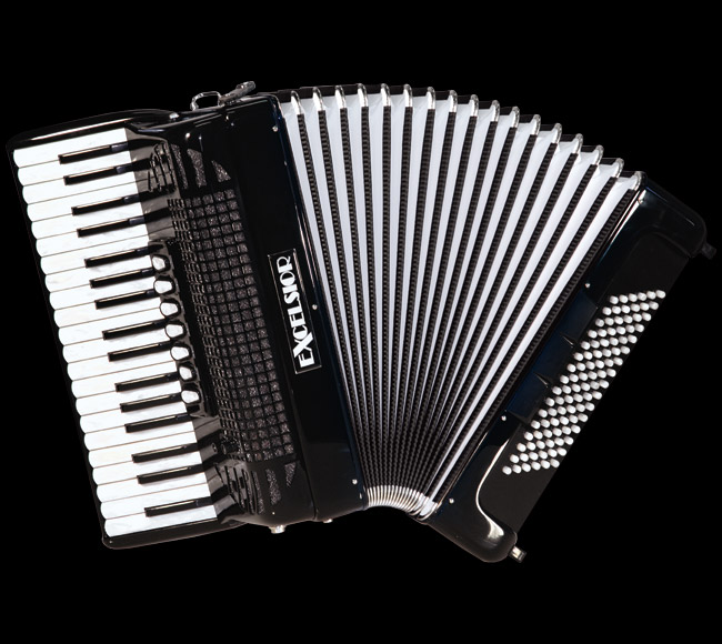 Excelsior 1296S 96 Bass Piano Accordion