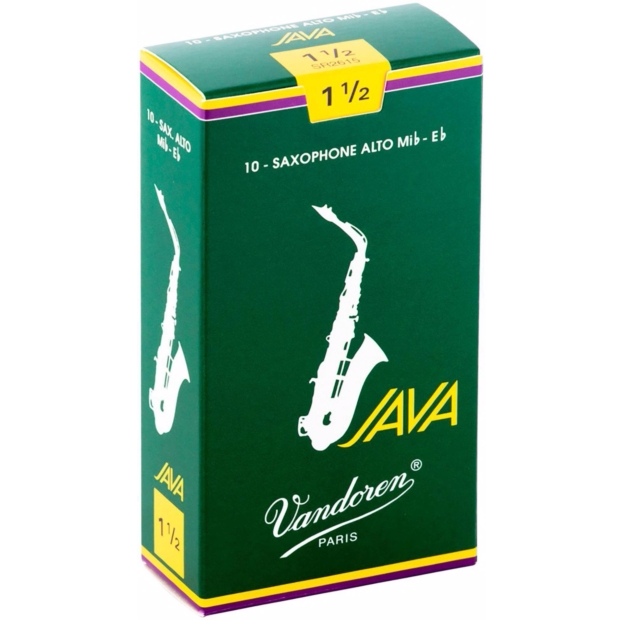 Vandoren Java Alto Saxophone Reeds - Box of 10