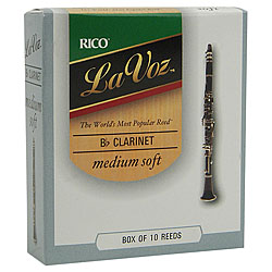 Rico La Voz Clarinet Reeds
