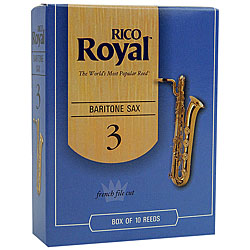 Rico Royal Baritone Saxophone Reeds