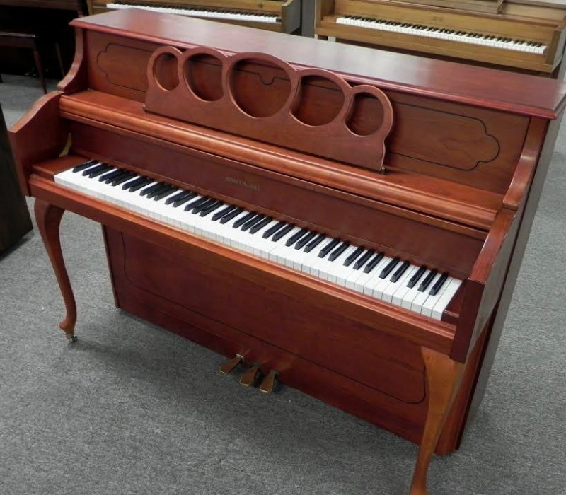 Hobart M. Cable Upright Piano - French Cherry