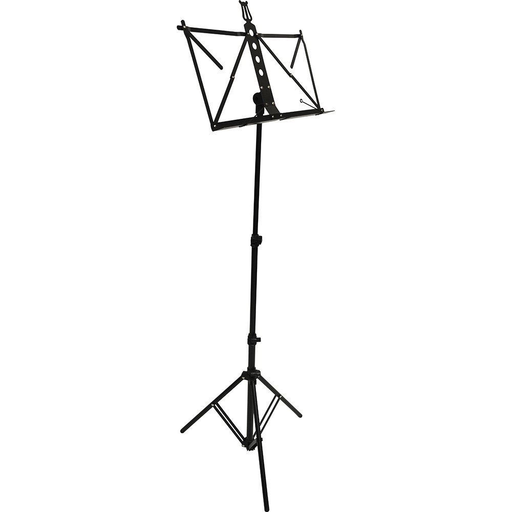 Frederick Grip & Go Music Stand - Aluminum (Black Enamel)