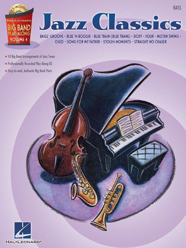Jazz Classics – Bass - Big Band Play-Along Volume 4