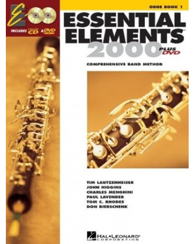 Essential Elements 2000 Oboe Book CD/DVD