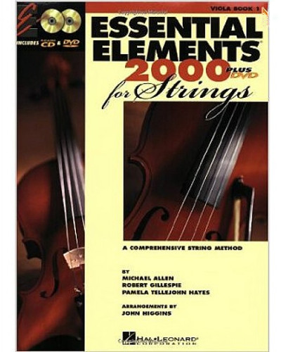 Essential Elements 2000 for Strings Viola Book I with CD/DVD