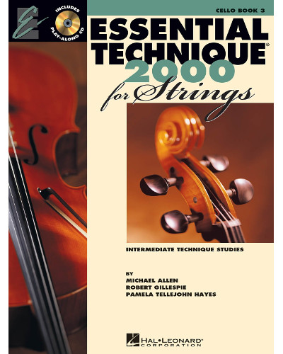 Essential Technique 2000 for Strings Cello Book III and CD