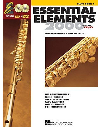 Essential Elements 2000 Flute Book CD/DVD