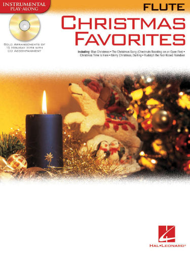 Christmas Favorites Playalong for Flute Book and CD