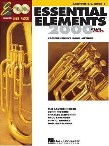 Essential Elements 2000 Baritone or Euphonium Book CD/DVD