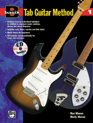 Alfred Basix TAB Guitar Method 1 Book and CD