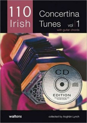 110 Irish Concertina Tunes Volume 1 Book and CD