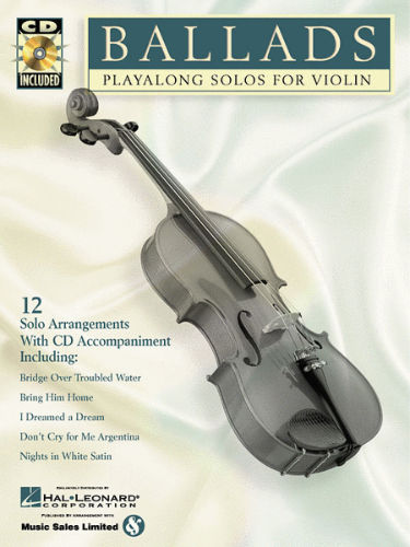 Ballads Playalong Solo for Violin Book and CD