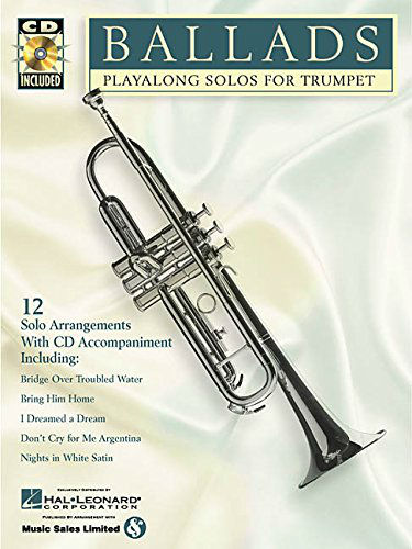 Ballads Playalong Solo for Trumpet Book and CD