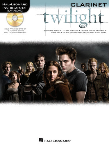 Twilight Instrumental Playalong for Clarinet Book and CD