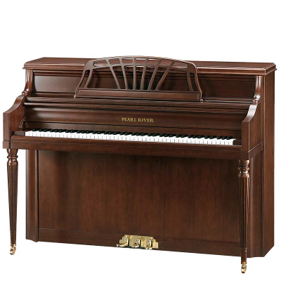 Pearl River Model UP110P9 Mediterranean Console Piano