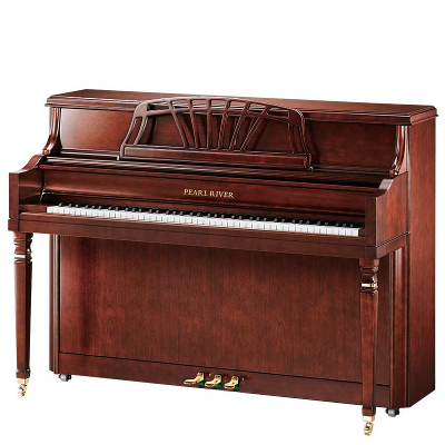 Pearl River Model EU111PC American - Styled Square Leg Console Piano