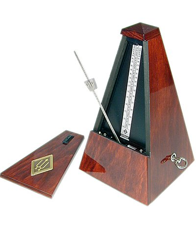 Wittner Wood High Polish Key Wound Metronome