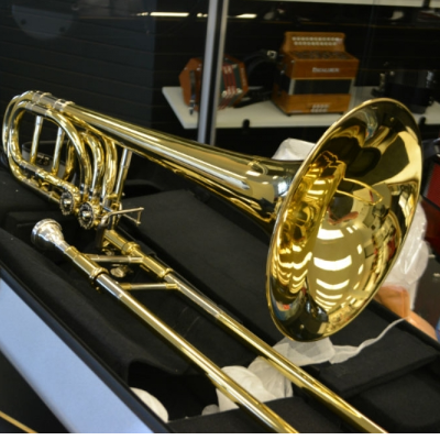 Schiller Studio Double Trigger Trombone Demo Model