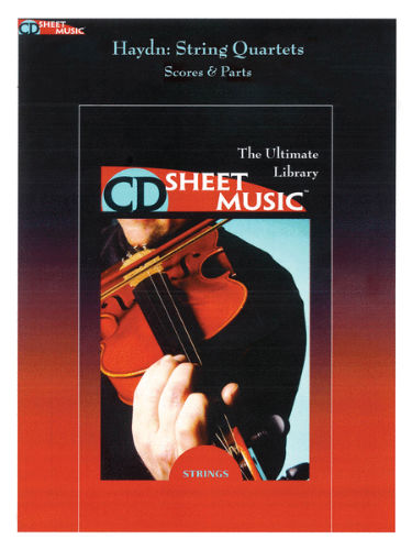 Haydn: String Quartets - CD Sheet Music Series - CD-ROM