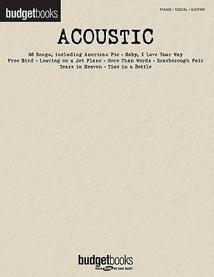 Acoustic - Budget Books Series