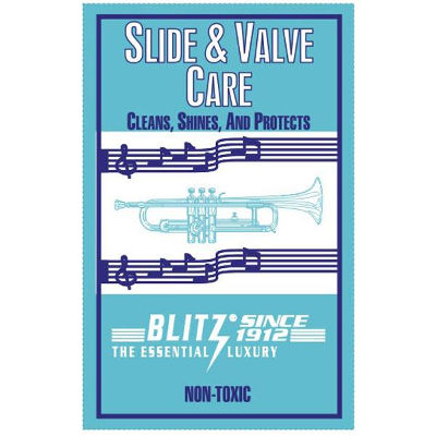 Blitz Valve and Slide Cleaning Cloth