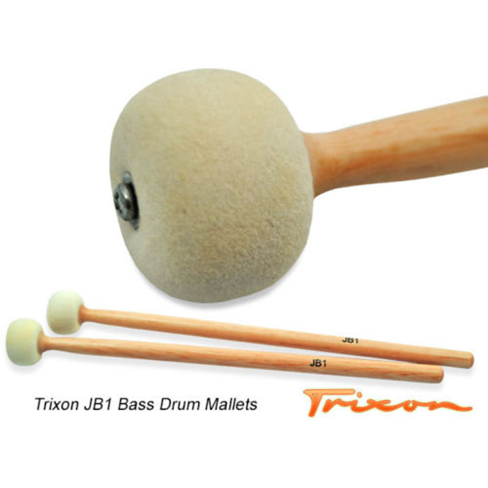 Trixon JB1 Bass Drum Mallets - Small