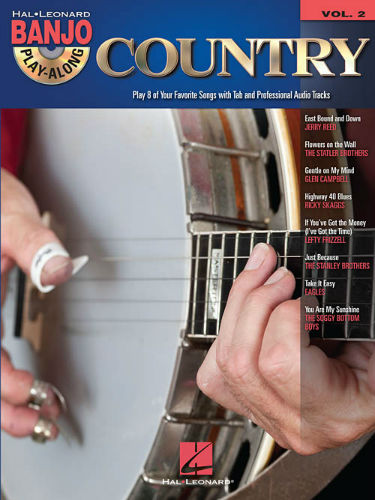 Country - Banjo Play-Along Volume 2 Book and CD