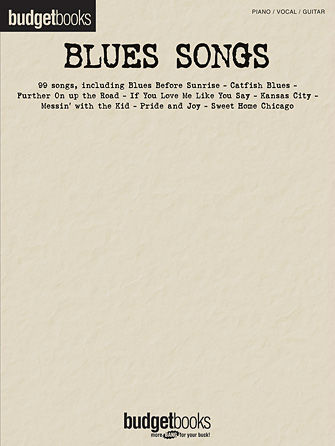 Blues Songs - Budget Books Series