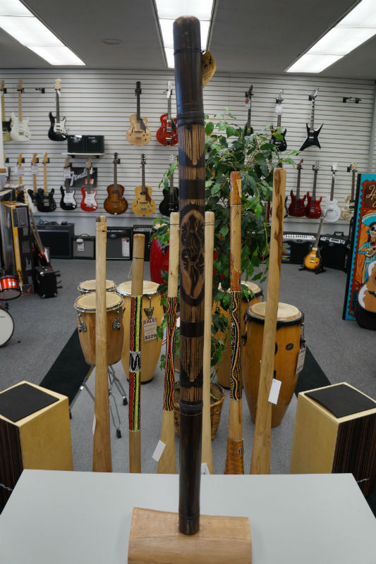 Didgeridoo Bamboo Geschnitzt (Carved)