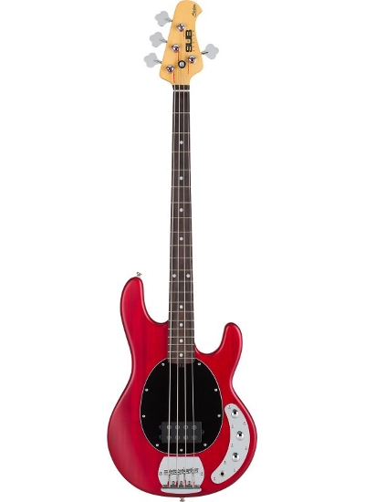 Sterling by Music Man - RAY4 S.U.B. Trans Red - USA & Canada
