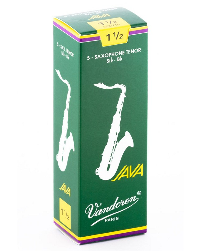 Vandoren Java Green Tenor Saxophone Reeds (Box of 5)