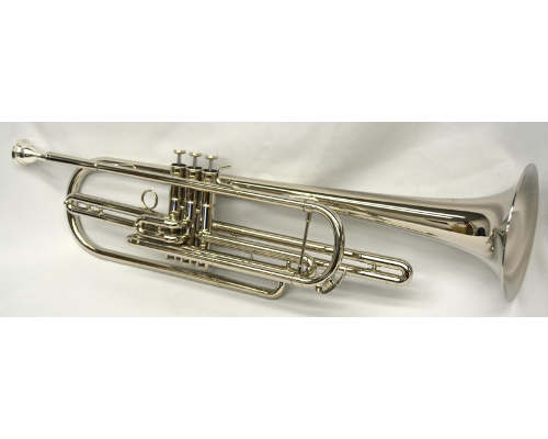Schiller American Heritage Bass Trumpet Nickel Plated
