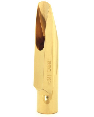 SR Technologies Pro 115 Gold Plated Tenor Saxophone Mouthpiece (.115 Opening)