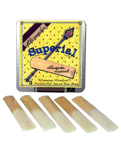 Alexander Superial Baritone Saxophone Reeds (Assorted Strenghts)