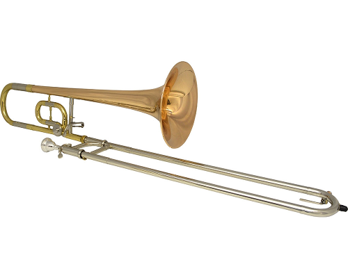 Schiller American Heritage Pro Tenor Bb/C Trombone with Rose Brass Bell