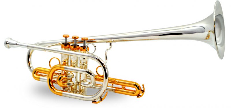 Schiller American Heritage BandLeader 45 Trumpet - Silver & Gold