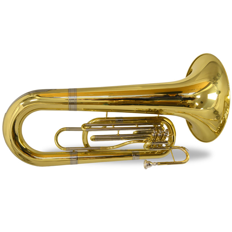 Schiller Field Series Marching Tuba - Gold Lacquer - Big Bell