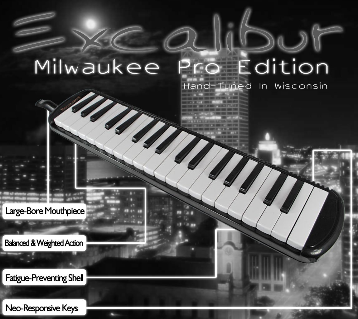 Excalibur 37 Note Melodica - Milwaukee Pro Edition 