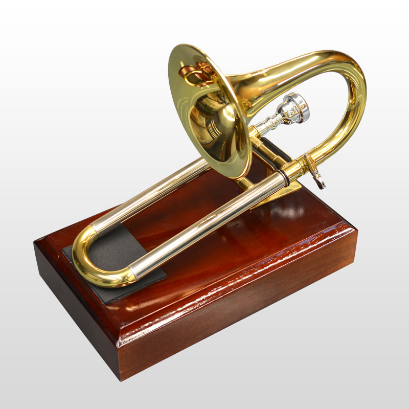 Schiller Mini Slide Trumpet w/ Stand