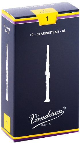 Vandoren CR101 Bb Clarinet Traditional Reeds