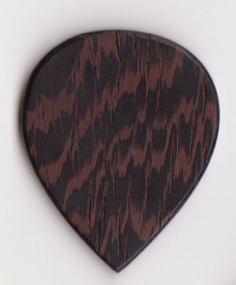 Thicket Wooden Guitar Pick - Wenge Wood - 3 Pack - Heavy