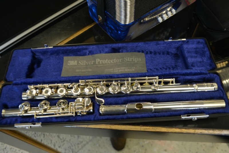 Emerson Solid Silver Open Hole Flute