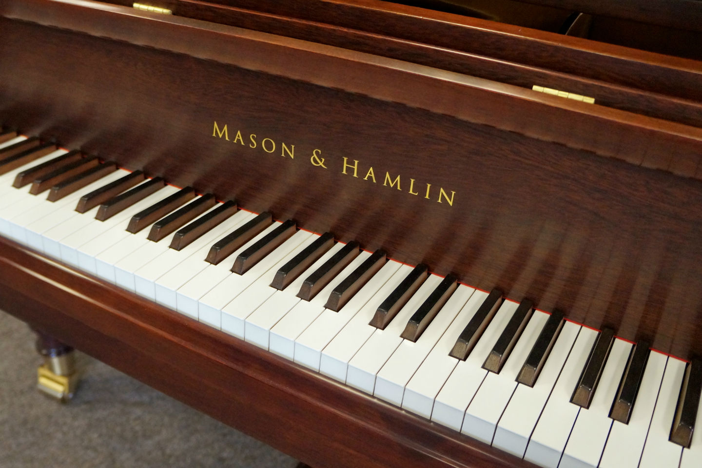 Mason & Hamlin BB Grand Piano Walnut Satin