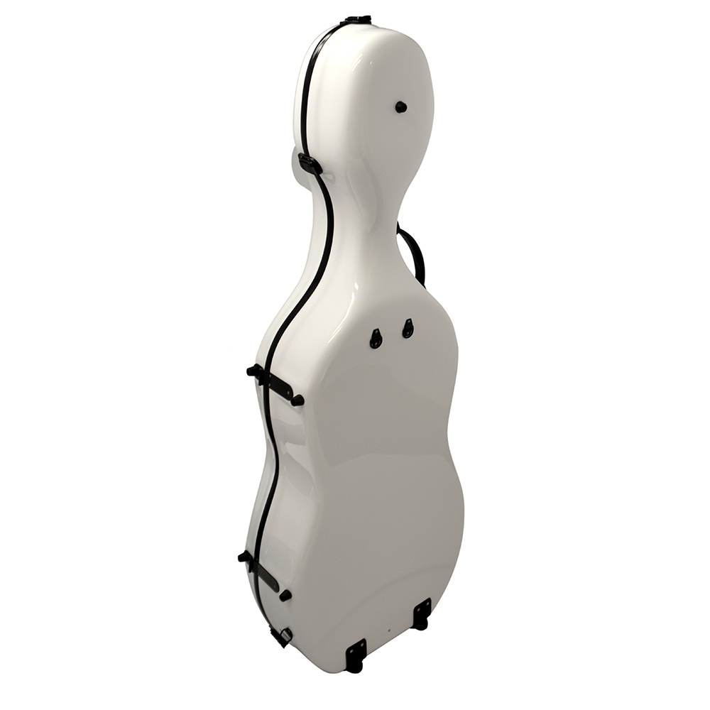 Enthral II Cello Case - White Polish