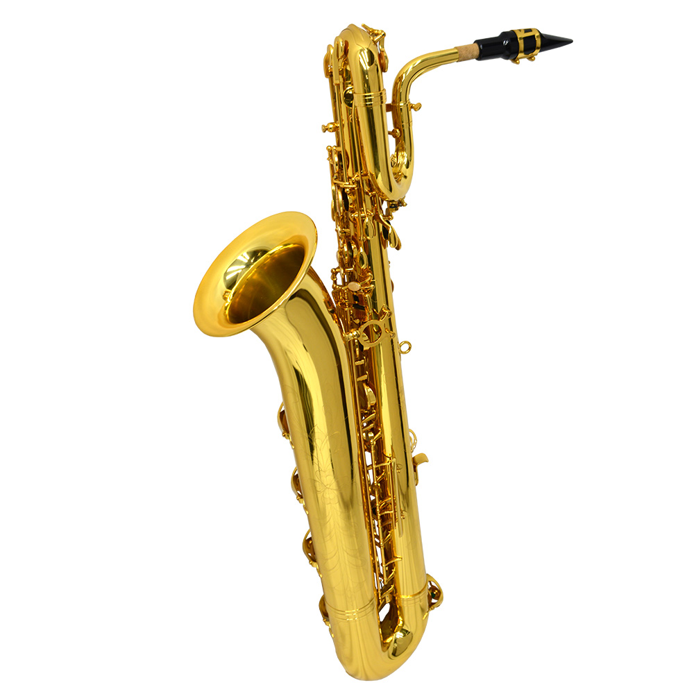 Schiller American Heritage 400 Baritone Saxophone - Gold Knox
