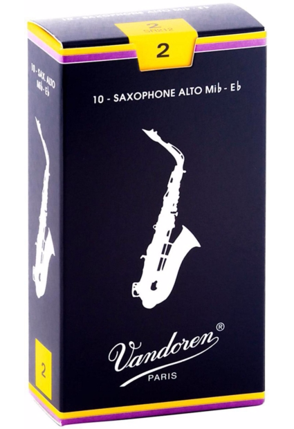 Vandoren Alto Saxophone Reeds - Box of 10